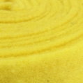 Floristik24 Veltinio juostelė geltona deko juostelė veltinis 7,5cm 5m
