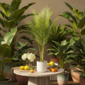 Dirbtinė palmės šakelė, dirbtinis augalas kompozicijoms, 90 cm | Floristik24.lt