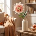 Chrizantemos žiedo šakelė rožinė dirbtinė 64cm | Floristik24.lt