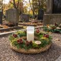 Šiaudinis vainikas kūrybiniams rankdarbiams ir dekoravimo idėjoms 30/4 cm 2 vnt. | Floristik24.lt