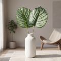Calathea dirbtinis krepšelis Marante dirbtiniai augalai žalias 51cm | Floristik24.lt