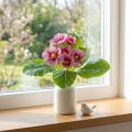 Raktažolės Dirbtinės gėlės Cowslips Pink H25cm | Floristik24.lt