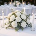 Foam Rose Ø4,5cm balta 36 vnt | Floristik24.lt
