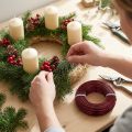 Aliuminio viela Ø2mm, 60m, 500g, bordo spalvos - Universali rankdarbių viela dekoravimui ir „pasidaryk pats“ projektams | Floristik24.lt