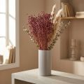 Sausa žolė Džiovinti Linai Old Pink H50–55cm 80g | Floristik24.lt