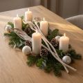 Natraj Antler Wood Mix White Washed 10 vnt | Floristik24.lt