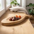 Deco padėklas medinis žuvies medinis padėklas medinė lėkštė 30x3x12cm | Floristik24.lt