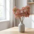 Šeivamedžio dirbtinio rožinio žiedo šakelė 52cm 4vnt | Floristik24.lt