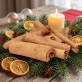 Cinamono lazdelės 5cm Cinamoninis džiovintas kalėdinis papuošimas 500g | Floristik24.lt