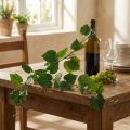 Dirbtinis vyno dekoravimas dirbtiniai augalai žalios šakos L78cm | Floristik24.lt