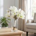 Magnolijų kekė balta 40cm 5 vnt | Floristik24.lt