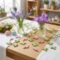 Mini medinio kraiko apdaila 2cm pastelinė ast. 144 vnt | Floristik24.lt