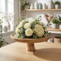 Dekoratyvinė mediena su torto stovo pagrindu optika natural Ø25cm | Floristik24.lt