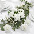 Foam Rose Ø 3,5cm balta 48 vnt | Floristik24.lt