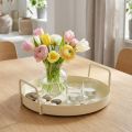 Apvalus padėklas valgomajam, svetainei ir dekorui, 22 cm | Floristik24.lt