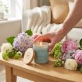 Kvapi žvakė stiklinėje Camila White Musk Ø7,5cm H8cm | Floristik24.lt