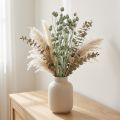 Braškiniai erškėčiai metališkai žalios spalvos Ø1cm–2cm L55cm 100g | Floristik24.lt
