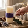 Wick sriegis 55m tamsiai violetinis | Floristik24.lt