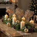 Gipso žolė Gypsophila Dirbtiniai augalai Metallic L38cm 3vnt | Floristik24.lt