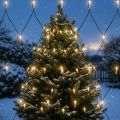 LED šviesos tinklas 180 šiltai balta spalva 2 m x 2 m, skirtas naudoti lauke | Floristik24.lt