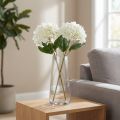 Dirbtinė hortenzija elegantiškam, moderniam interjero dizainui, 80 cm, 2 vnt. | Floristik24.lt