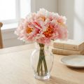 Paeonia Peony Dirbtinė gėlė Peonija Rožinė Ø6cm 28cm 7 vnt | Floristik24.lt