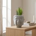 Dirbtinis sultingas gėlių vazonas Buddha Ø12cm H25cm | Floristik24.lt