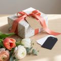 Dovanų etiketės dekoratyvinės etiketės popierius 3,5×6cm 300vnt | Floristik24.lt