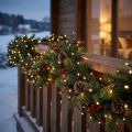 LED šviesos grandinėlė juoda, šilta balta 448 lauke 3m | Floristik24.lt