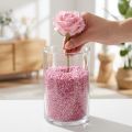 Dekoratyvinės granulės rožinės spalvos dekoratyviniai akmenys 2mm - 3mm 2kg | Floristik24.lt