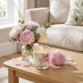 Kvapi žvakė stiklinėje Peony Peony Blush Ø7,5cm H8,5cm | Floristik24.lt