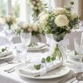 Šifono juostelė organza juostelė dekoratyvinė juostelė organza balta 25mm 20m | Floristik24.lt