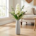 Panicle Hortenzija Cream White Dirbtinė hortenzijos šilko gėlė 98cm | Floristik24.lt