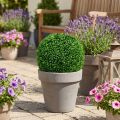 Buksmedžio rutulys dirbtinis buksmedžio žalias Ø38cm H35cm | Floristik24.lt