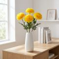 Dahlia Dirbtinės dekoratyvinės gėlės Yellow Blossom L64cm 3 vnt | Floristik24.lt