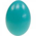 Floristik24 Žąsų kiaušiniai turkio spalvos išpūsti kiaušiniai Velykų dekoracija 12vnt