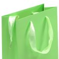 Floristik24 Dovanų maišelis šviesiai žalias 23cm x 18cm x 8cm