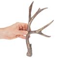 Dirbtiniai dekoratyviniai elnių ragai, kaimiški kalėdiniai papuošimai, 29 cm, 2 vnt. | Floristik24.lt