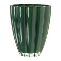 Floristik24 Stiklinė vaza &quot;Bloom&quot; tamsiai žalia Ø14cm H17cm