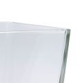 Floristik24 Stiklo kubeliai skaidrūs 12cm x 12cm x 12cm 6vnt