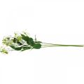 Floristik24 Dirbtinė lelija, gėlių puošmena, dirbtinis augalas, šilkinė gėlė balta L82cm 3vnt
