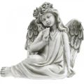 Kapo angelas sėdi Kapo puošybos angelas 20×14×20cm