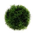 Floristik24 Žolės kamuolys žalias dekoratyvinis rutulys dirbtinis Ø15cm 1vnt