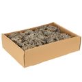 Dekoratyvinės samanos, pilkos samanos rankdarbiams, 500g | Floristik24.lt