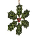 Floristik24 Kalėdinė dekoracija bugieniui, kabinama, 26 cm