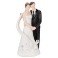 Floristik24 Vestuvių figūrėlė nuotaka ir jaunikis 10,5 cm