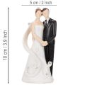 Vestuvių figūrėlė nuotaka ir jaunikis 10,5 cm | Floristik24.lt