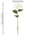 Dirbtinė hortenzija, ilgakotė, dirbtinė gėlė, 60 cm | Floristik24.lt