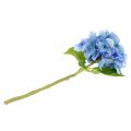 Hortenzijos mėlyna dirbtinė gėlė 36cm