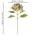 Dirbtinė hortenzija su koteliu, 46 cm | Floristik24.lt